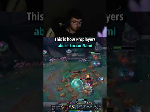 This is how Proplayers abuse Lucian Nami👌