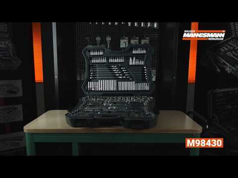 MANNESMANN Chrome Vanadium Socket Set (215 Pieces) - Image 2