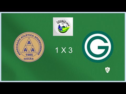 GOLS APARECIDENSE 1 X 3 GOIÁS CAMPEONATO GOIANO QUARTAS DE FINAL 2019 (NARRAÇÃO)