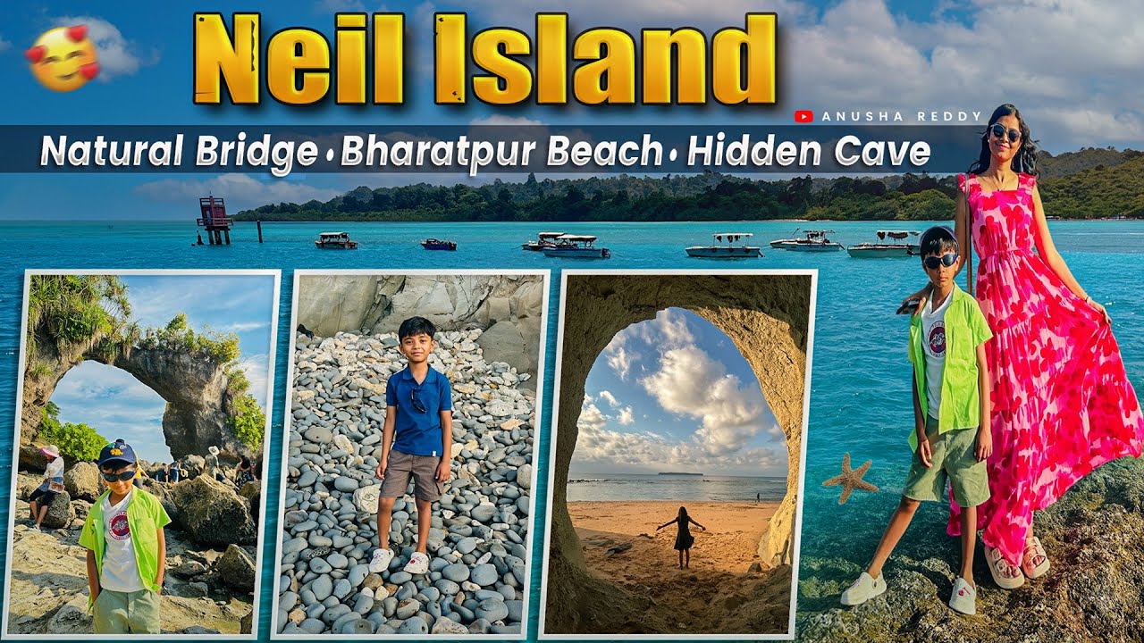Andaman Trip Day -3 | Neil Island  |Travel Guide | Places to Visit | Natural bridge | Symphony palms