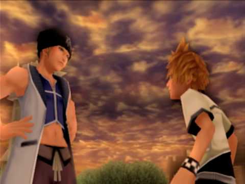 KH2, Japanese cutscene: 68 - Twilight Town: Fifth Day (Part 4)