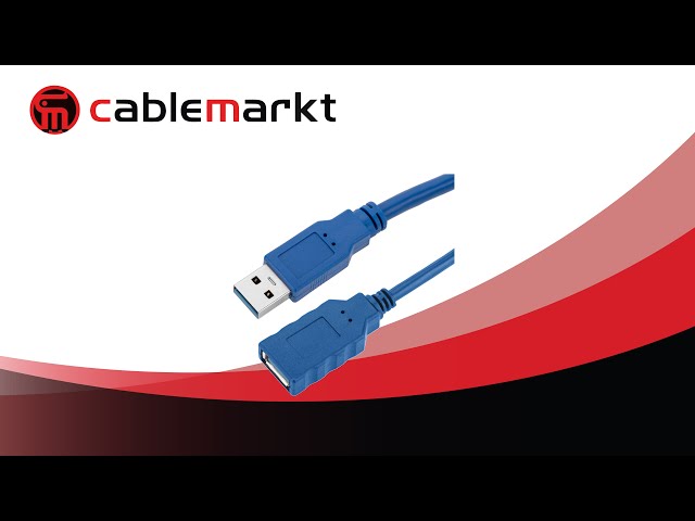 Vídeo relacionado con BRIEFCEC Cable Alargador USB 3.0 Alta Velocidad Macho a Hembra Extension Cable de 90 Ángulo Adaptador Conector (Ángulo Arriba, Negro, 30cm, 2Pack)
