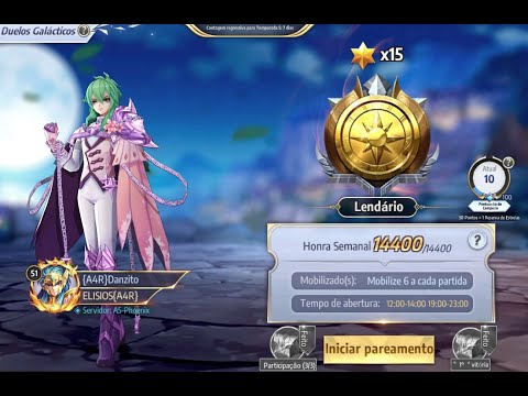 PVP Duelos Galáticos Lendário!!! Saint Seiya Awakening - CDZ