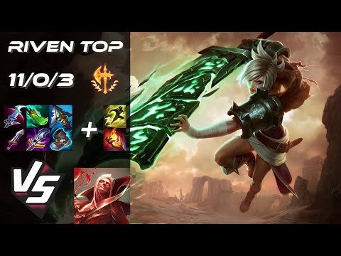 TOP Riven vs Vladimir - NA Challenger Patch 25.S1.8