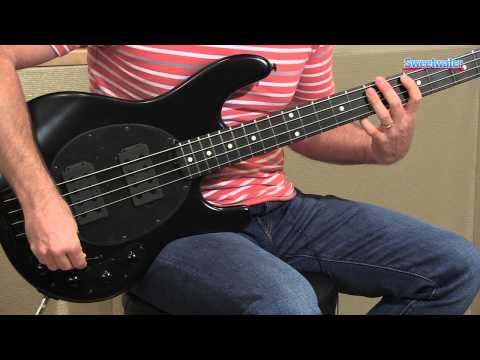 Music Man StingRay 4 HH Electric Bass Guitar Demo - Sweetwater Sound