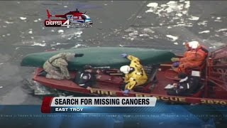 Search for missing canoers resumes in Walworth County