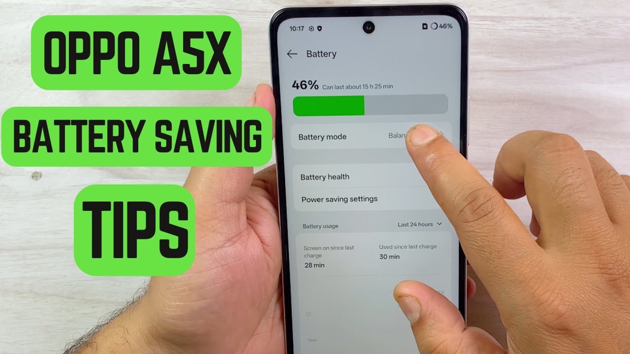🔋 Oppo A5x Battery Saving Tips | Extend Battery Life Easily