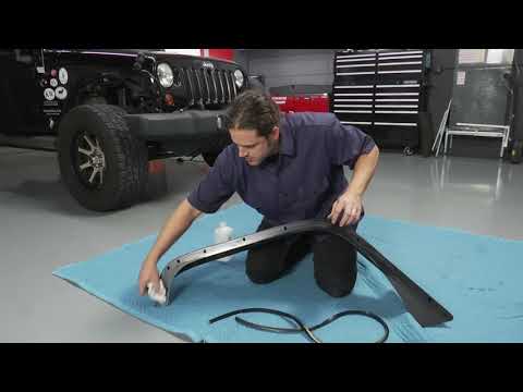 Rugged Ridge Front Steel Tube Fender Flares - 11615.46
