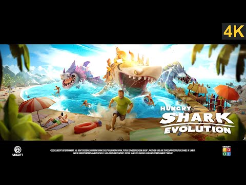 ABYSSAURUS, AARON, SHAR-KHAN ALL TRAILER & MOVIE THROUGH THE YEARS !!! HUNGRY SHARK EVOLUTION 4K