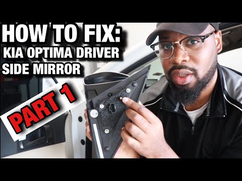 YouTube video about: How to replace side mirror on kia optima?