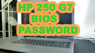 How to Remove Bios Password HP 250 G7 Easy Tutorial