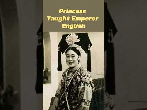 The Untold Story：The Princess Who Taught an Emperor English#history #chinesehistory #story #china