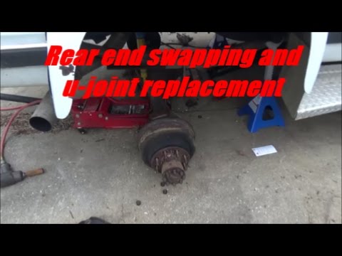 Axle Swap and U-joint replace part 1