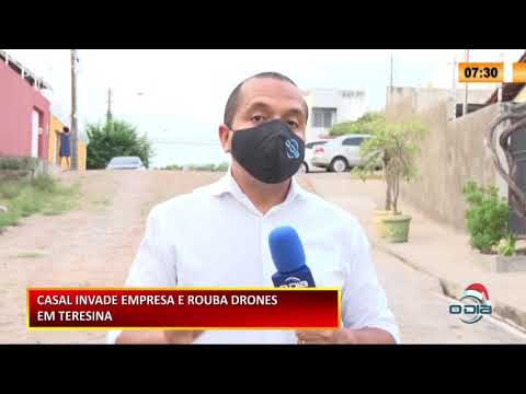 Casal invade empresa e rouba drones causando grande prejuízo 21 12 2020