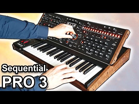 SEQUENTIAL PRO 3 - Ambient Arpeggiator & Sequencer Soundscapes | Synth Demo