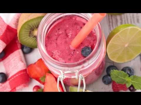 Recette Smoothie triple fruits rouges glacé