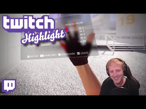 Mirror's Edge Catalyst BETA - Concrete Canyon 24.58 WR [twitch Highlight]