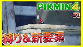 【きょうぼう難易度＆道具縛り】高嶺の花ってこういうことを言うのかな#1【ピクミン4 】