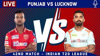 LIVE: Punjab Vs Lucknow, 42nd Match | PBKS vs LSG Live Scores & Hindi Commentary | Live - IPL 2022