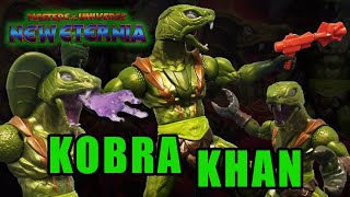 KHAAAAAN!! Masters of the Universe Kobra Khan Figure Review - New Eternia Masterverse