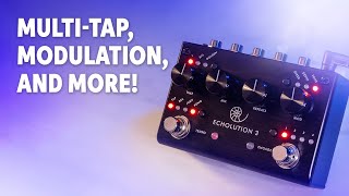 Video thumbnail for Pigtronix Echolution 3 Stereo Delay Pedal Demo – Daniel Fisher by Sweetwater