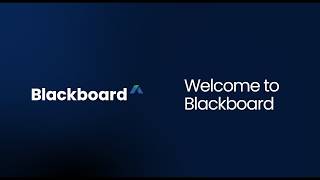 Welcome to Blackboard - Students