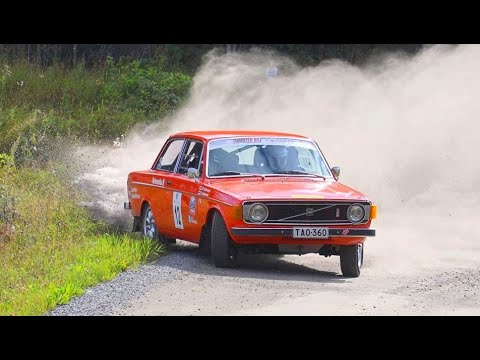 Historic Rally In Finland 2023, Over 80 Cars!