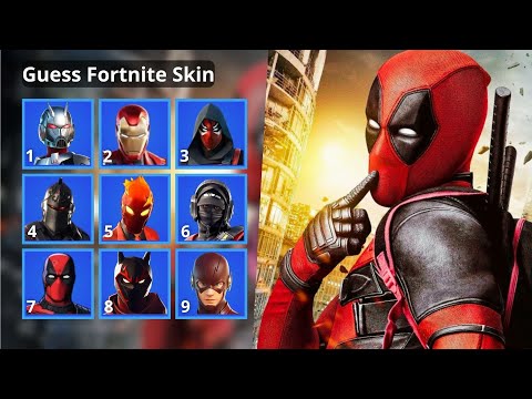 Guess Fortnite Skin By Real Life Version ~ Fortnite Challenge | Deadpool, Billy, Fortnitemares