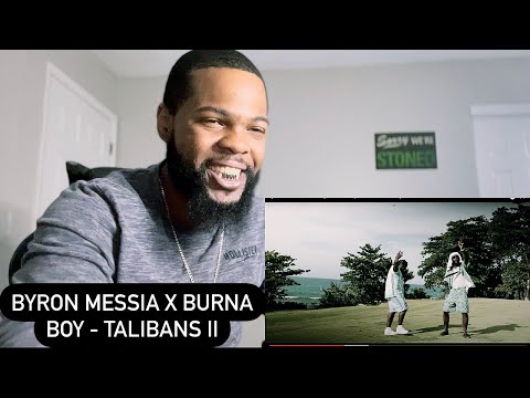 Byron Messia & Burna Boy - Talibans II (Official Video) | AMERICAN REACTS🔥🇯🇲🇺🇸
