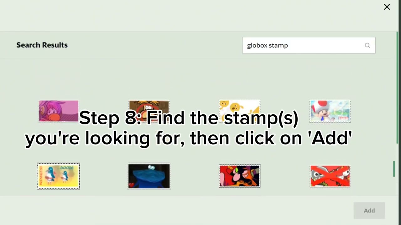How to add DeviantArt stamps on 