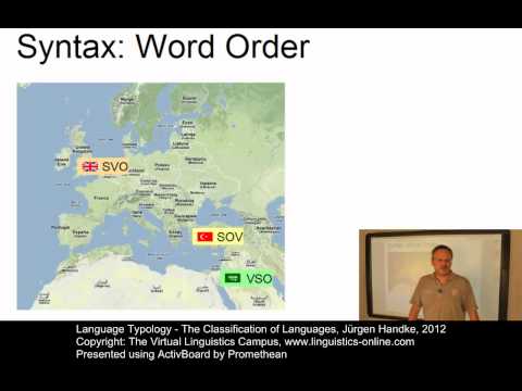 TYP103 - The Classification of Languages