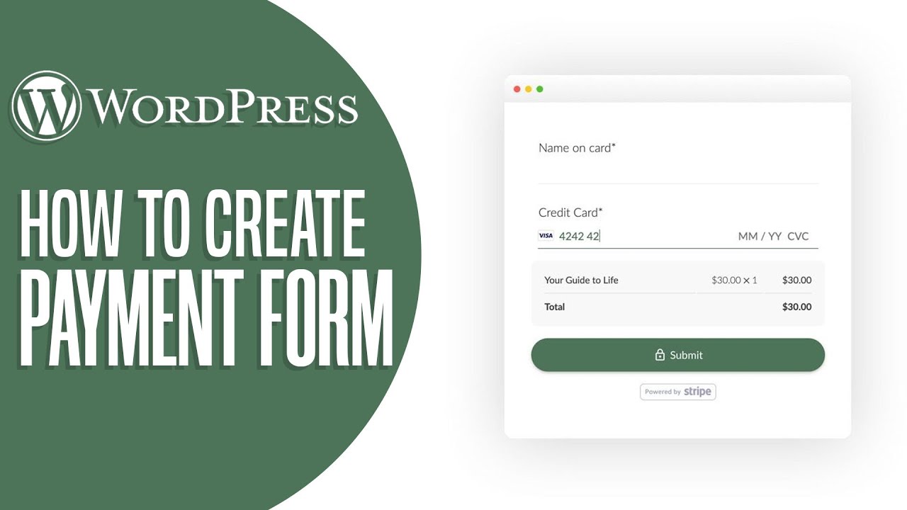 How To Make Payment Forms In WordPress | Easy Tutorial (2025)