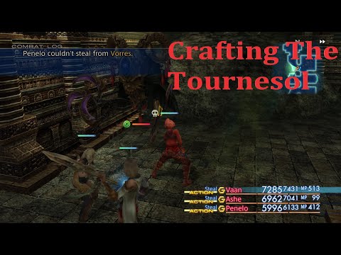 Final Fantasy XII The Zodiac Age Overpowered #19 (Crafting the Tournesol)