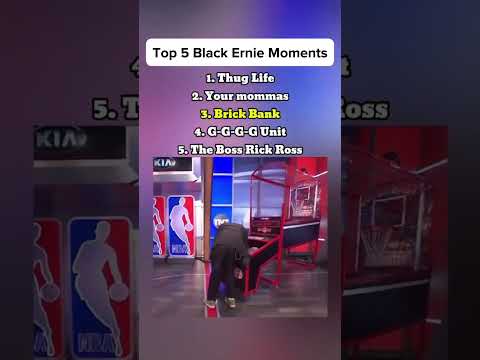 Top 5 Black Ernie Johnson Moments 😂 #nba #basketball
