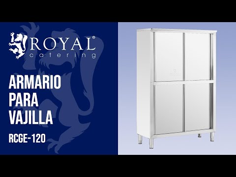 vídeo - Armario para vajilla - 120 cm