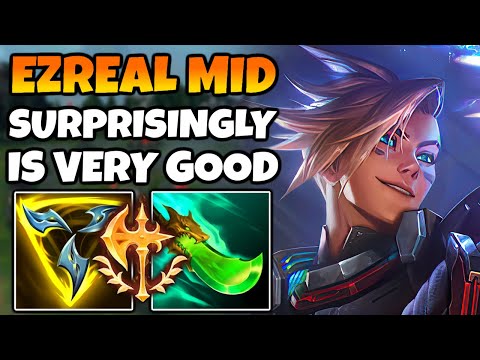 Turns out Ezreal Mid feels pretty great to play (Actual AD Ezreal and not AP)