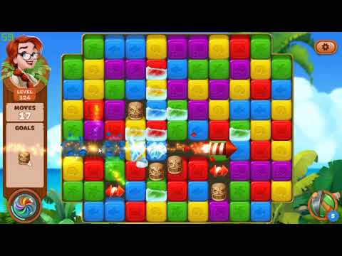 Lost Island Blast Adventure level 124