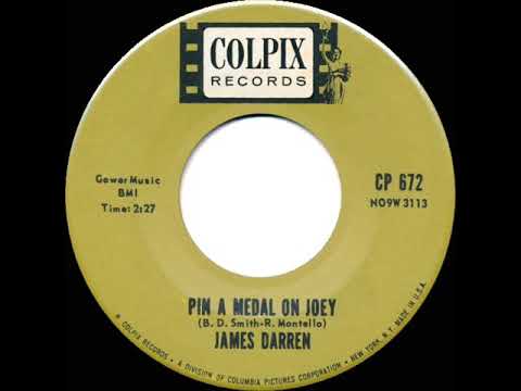 1963 HITS ARCHIVE:  Pin A Medal On Joey - James Darren