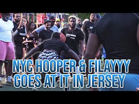 FILAYYY VS NYC HOOPER 5 V 5 BASKETBALL IN NEW JERSEY PARK