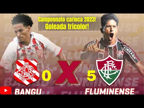 Campeonato carioca! Goleada tricolor! Melhores momentos de Bangu 0x5 Fluminense!