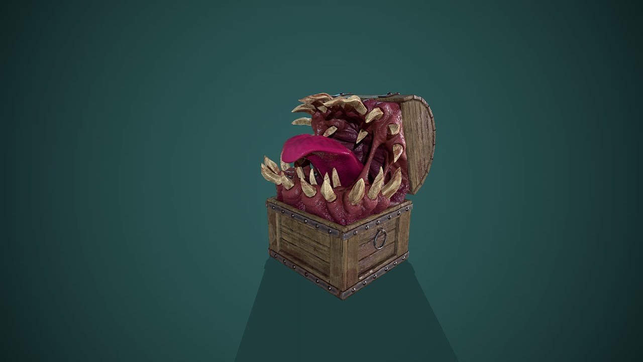 Mimic Chest 3D Model