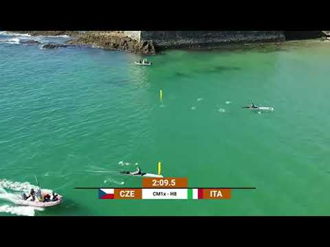 2021 World Rowing Beach Sprint Finals, Oeiras, Portugal - Peloro Italia - Giovanni Ficarra CM1x
