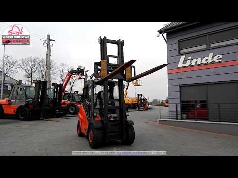 Gazowy wózek widłowy Linde H50T 02 2013 BD 4646