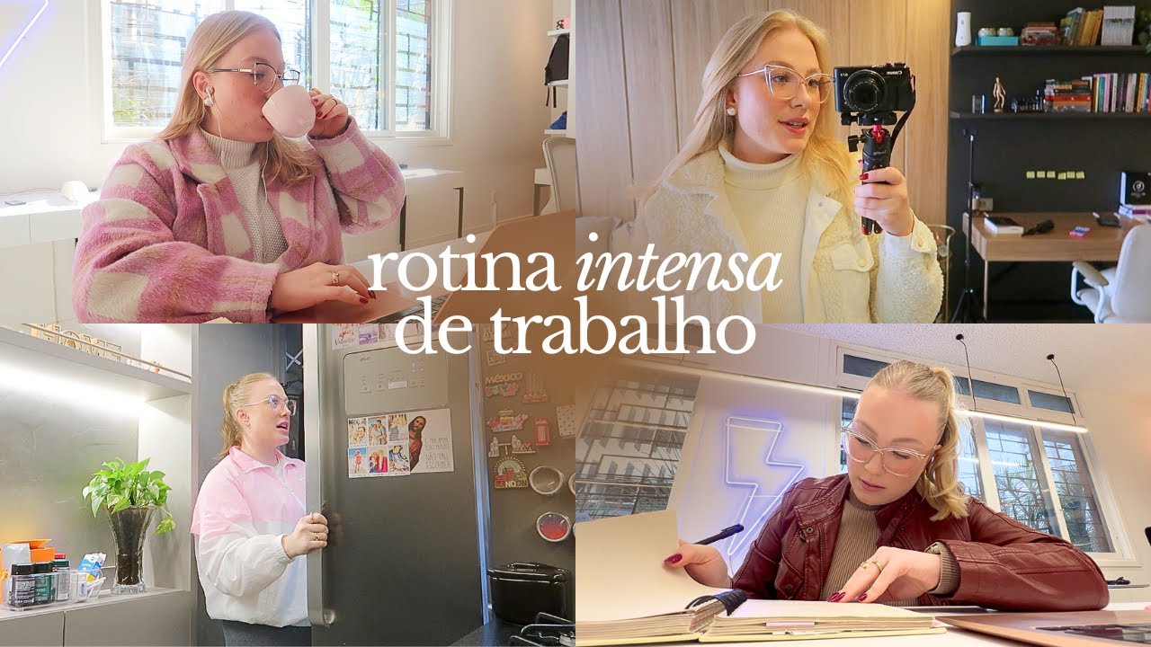 EU VOLTEI! Minha rotina acelerada e como organizo o meu dia a dia sem surtar