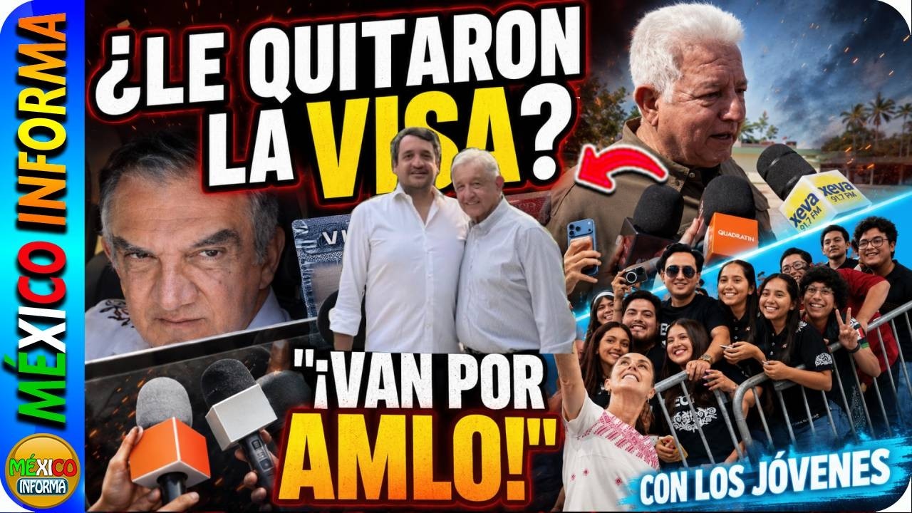 HERMANO DE AMLO DICE QUE SI HAY TEMAS POLÍTICOS. AMÉRICO VILLARREAL CONTESTA. SHEINBAUM CON JÓVENES.