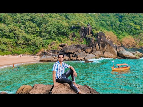 Butterfly Beach Best Drone View 2023 || Goa || Best Places to Visit In Goa || #butterflybeach