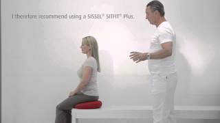 Product video: Sissel Sitfit Plus Seat Cushion - 2-in-1 Sitting Aid