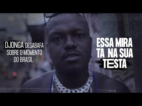 Djonga remarks on the moment of Brazil: "This aim is on your forehead"