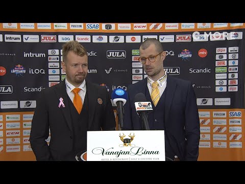 Lehdistötilaisuus HPK-SaiPa 7.10.2023