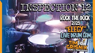 In Memory of Scott Shad - Inspection 12 - Elegy (drum cam - live at Rock the Dock - 2.1.25)